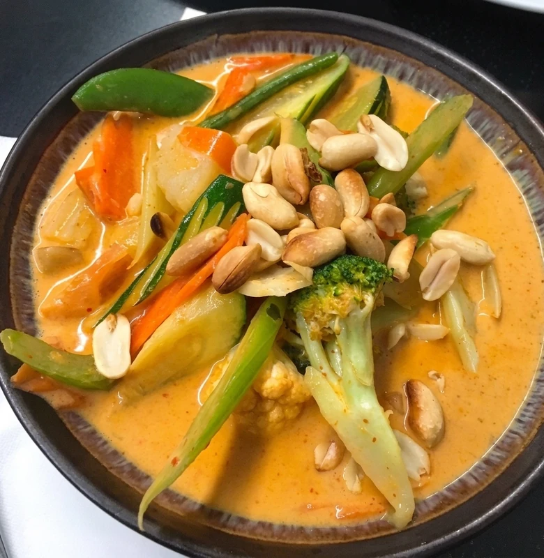 Massaman curry at Shaba Thai Cuisine near the University of Winnipeg