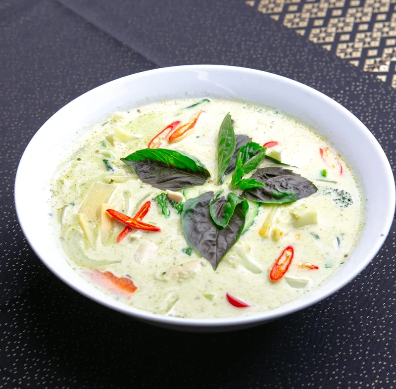 Thai green curry at Shaba Thai Cuisine, downtown Winnipeg